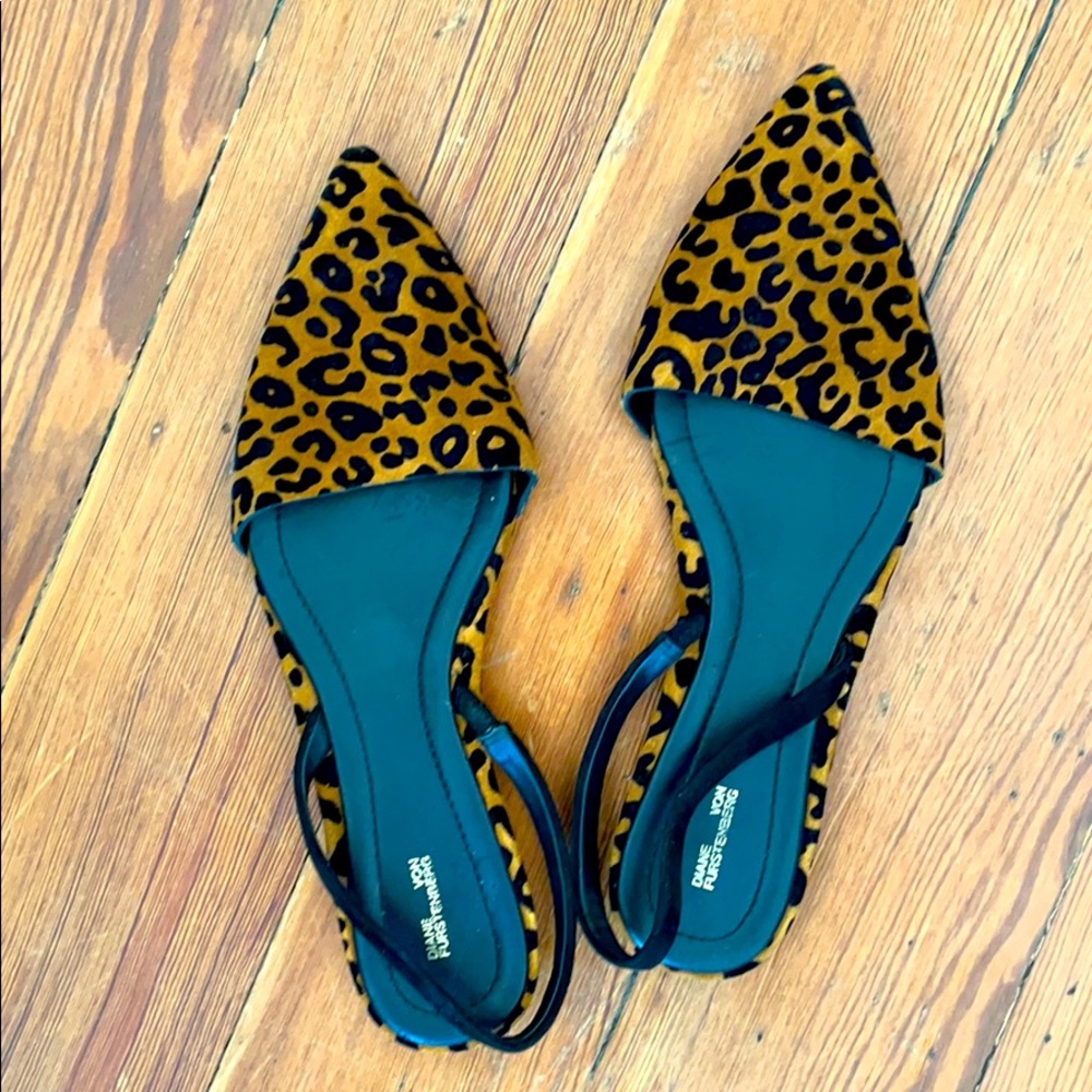 DVF Cheetah Flats